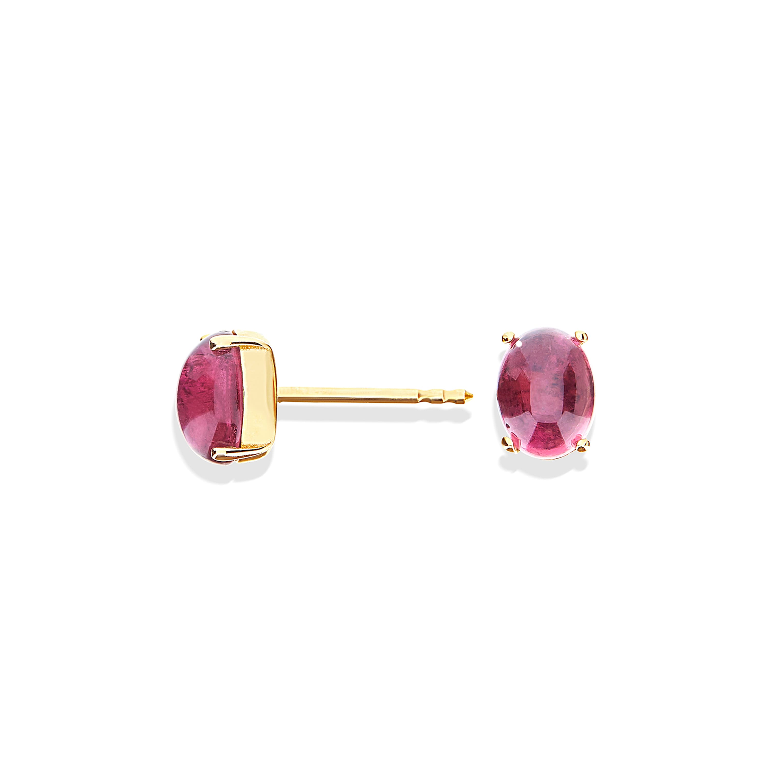 Øredobber, Dancing In The Rain Tourmalines - Rosa Turmalin små