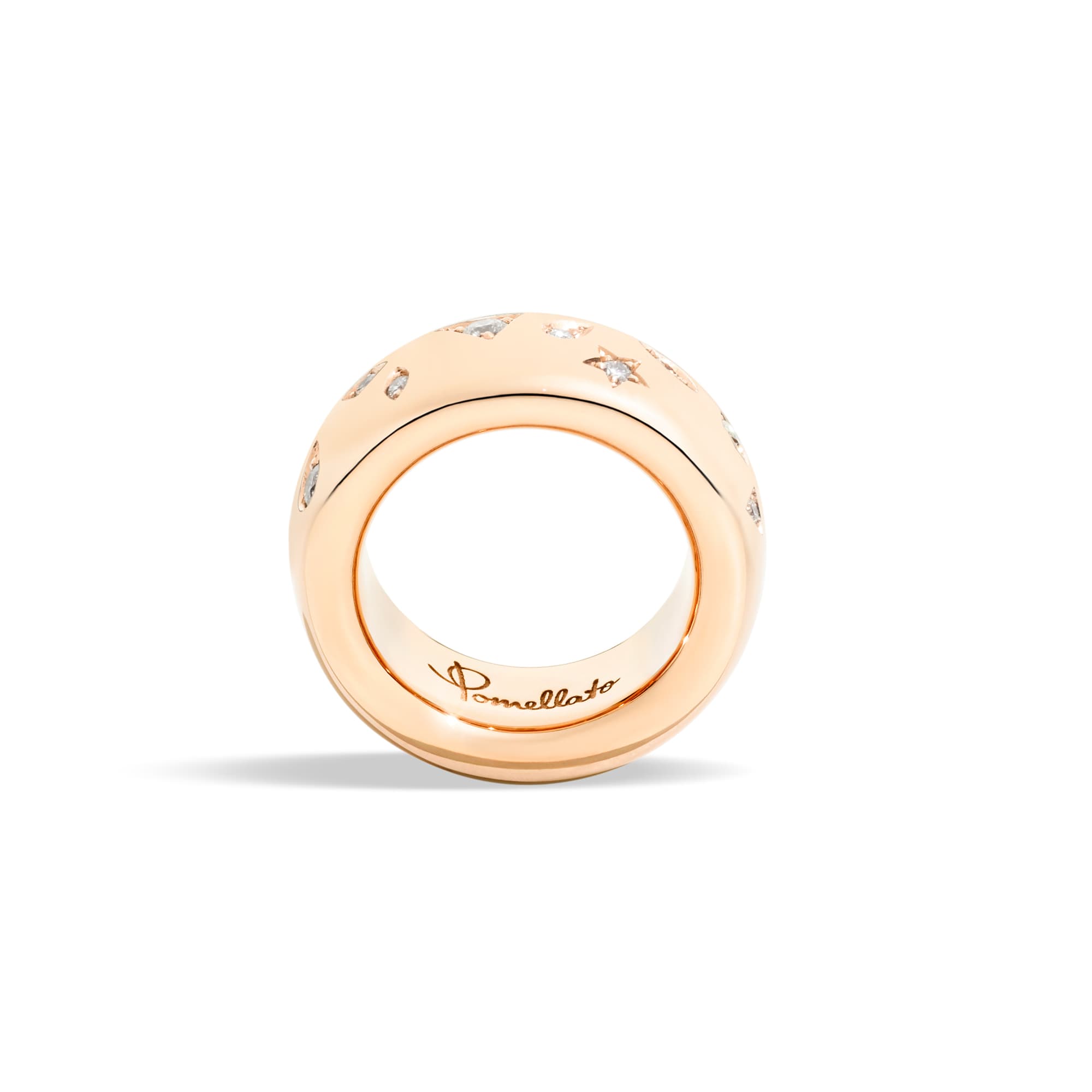 Ring, Iconica Fancy Large med diamanter 0,70 ct
