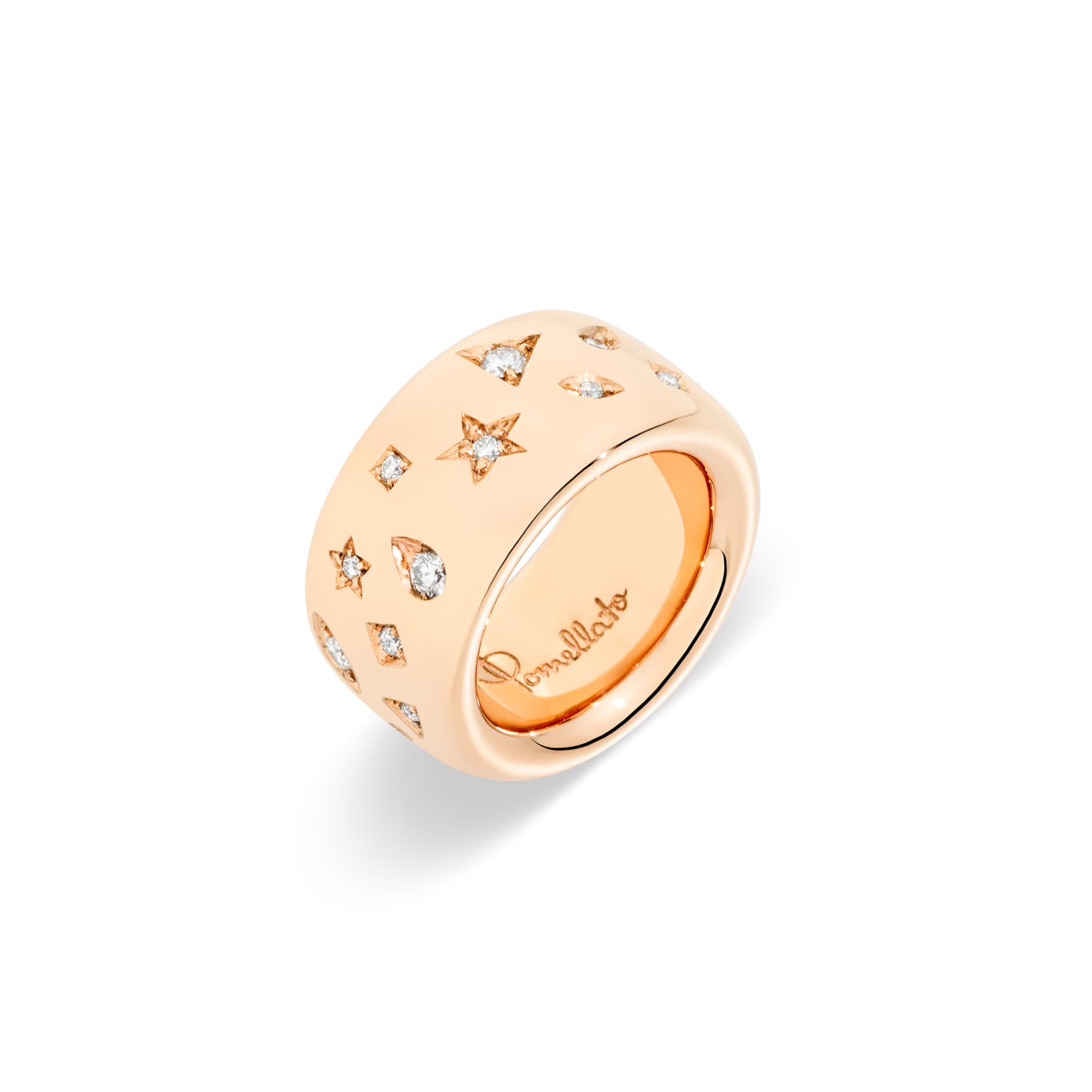 Ring, Iconica Fancy med diamanter 0,80 ct