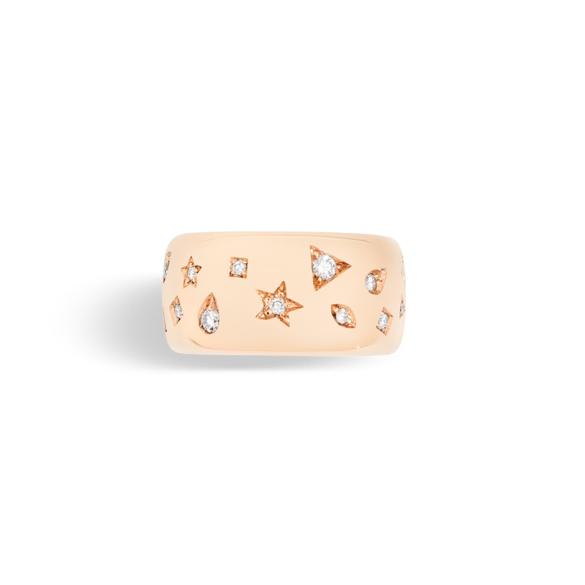 Ring, Iconica Fancy med diamanter 0,80 ct