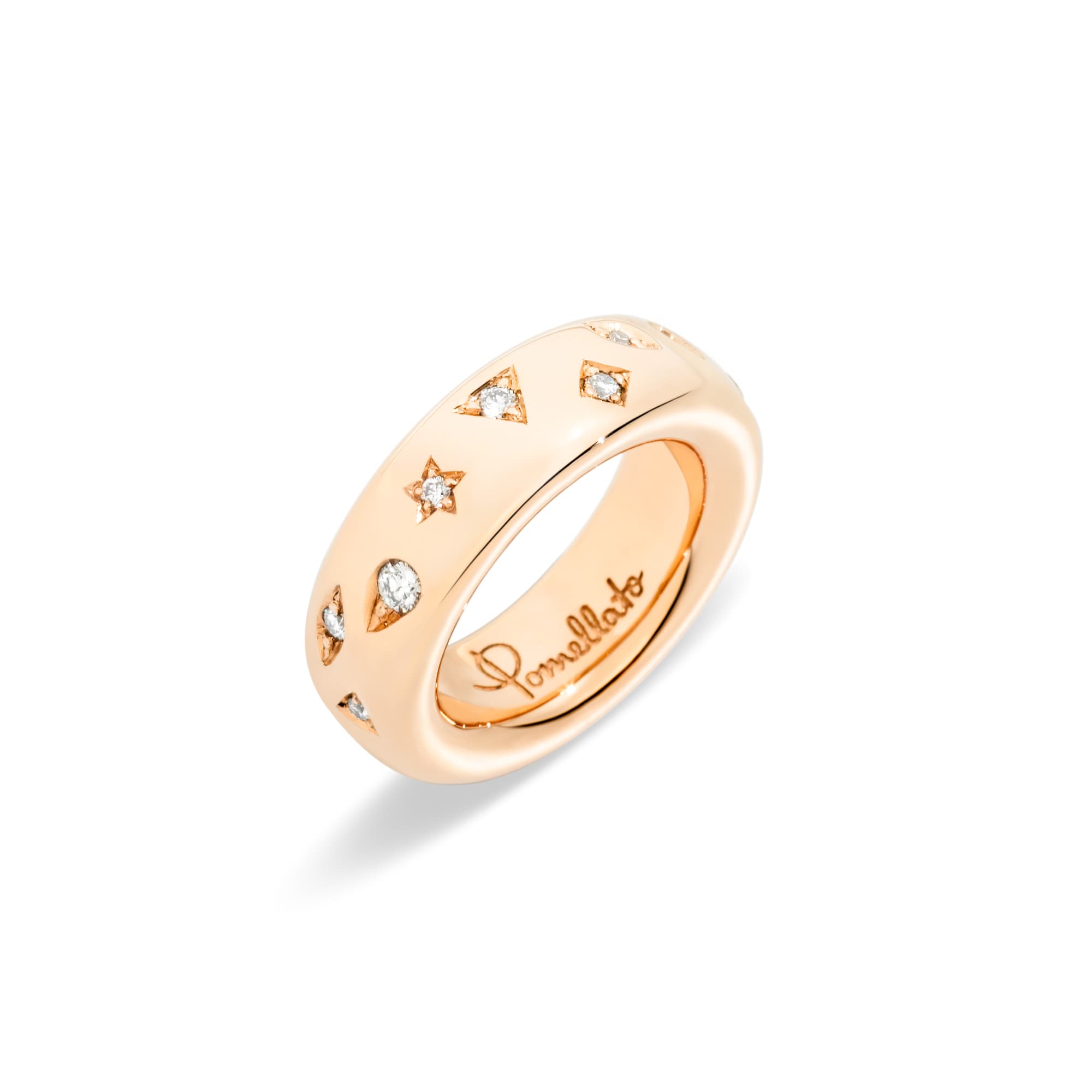 Ring, Iconica Fancy Medium med diamanter 0,59 ct