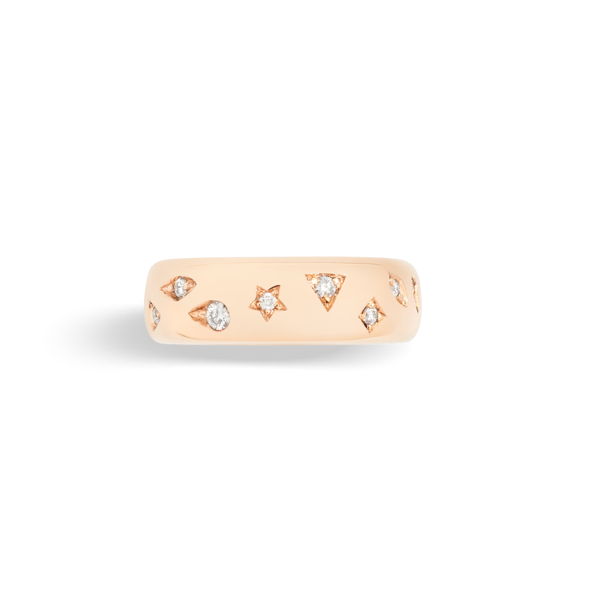 Ring, Iconica Fancy Medium med diamanter 0,59 ct