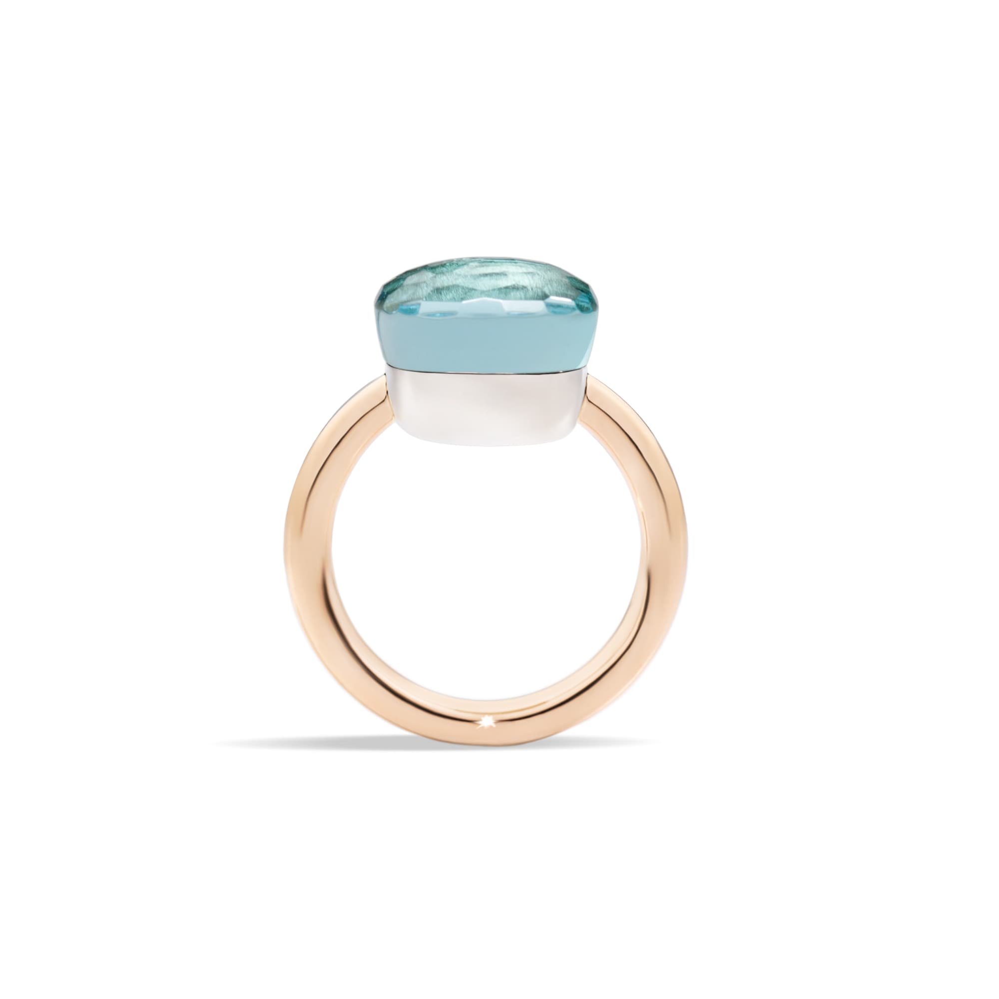 Ring, Nudo Maxi Sky Blue Topas
