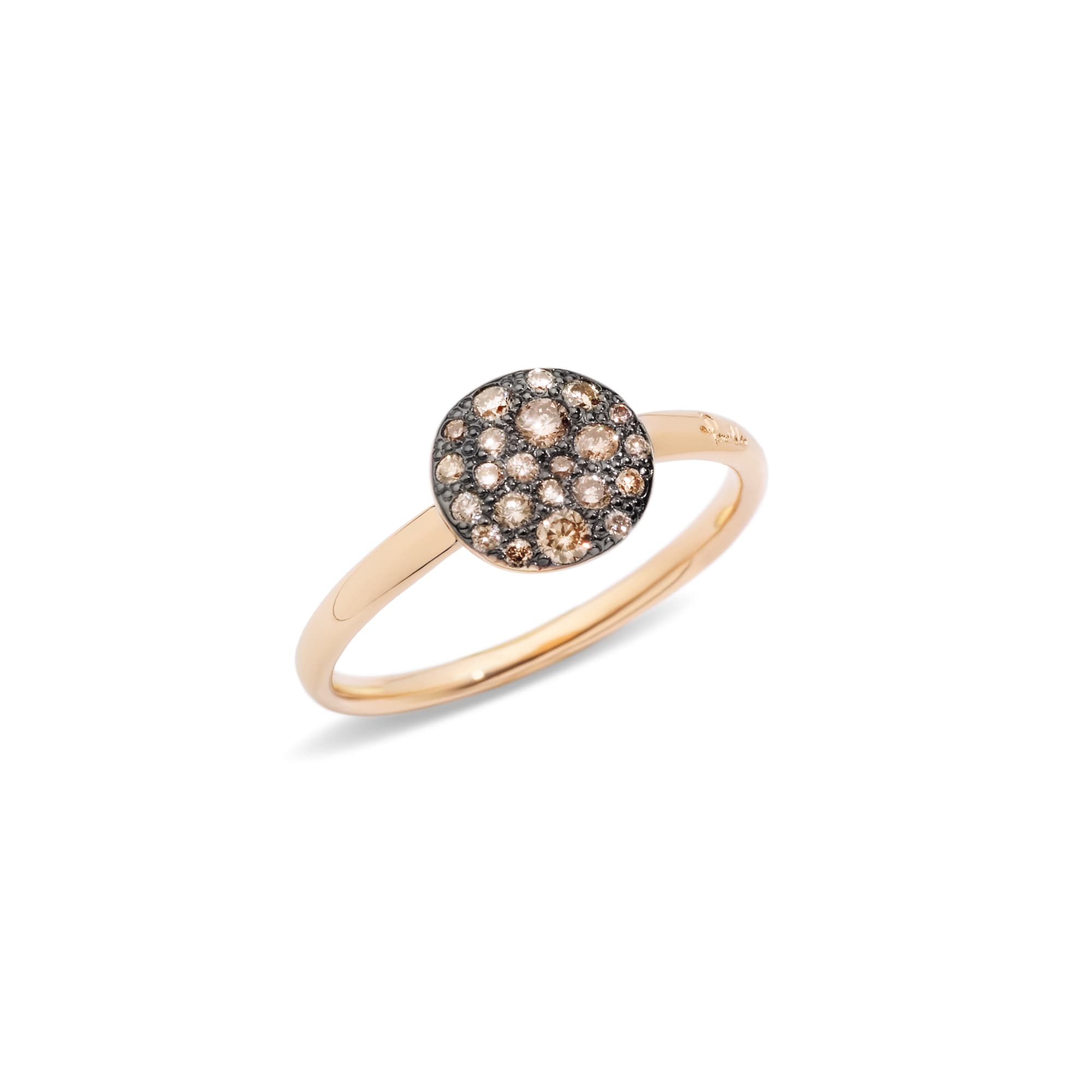 Ring, Sabbia Small brune diamanter 0,30 ct