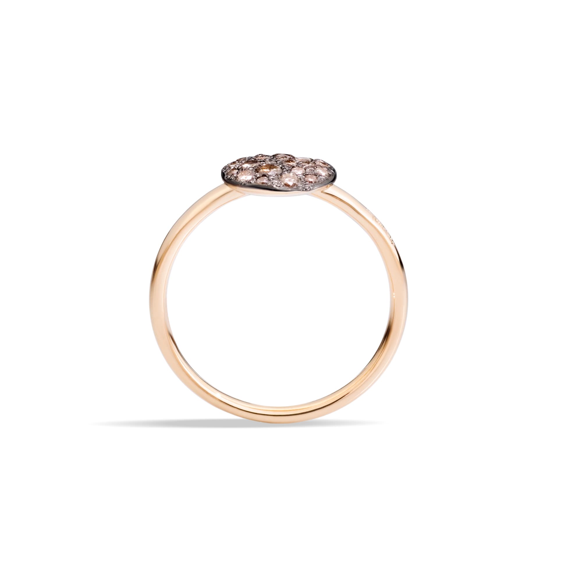 Ring, Sabbia Small brune diamanter 0,30 ct