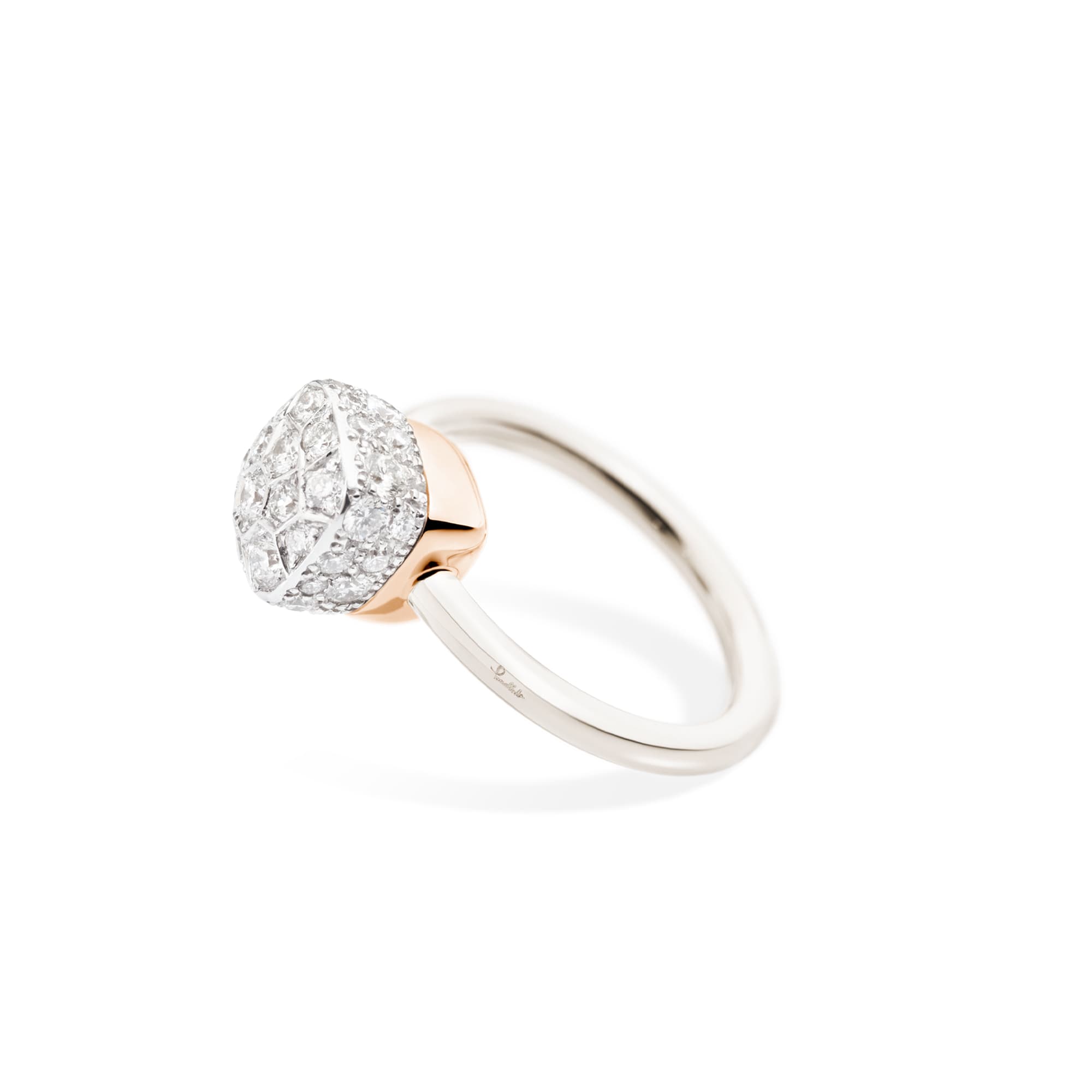 Ring, Nudo Solitaire diamanter 0,80 ct