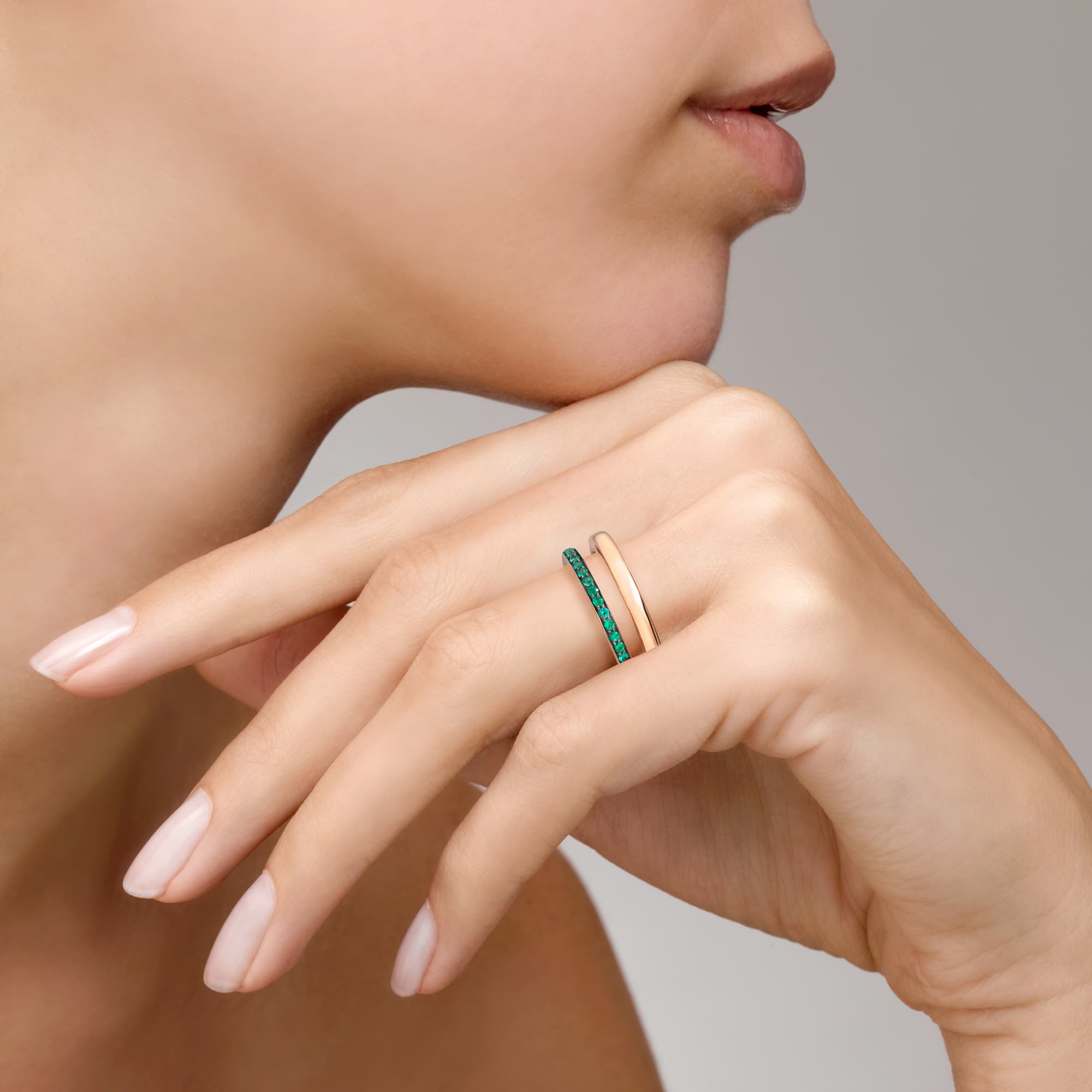 Ring, Together Smaragd 0,40 ct
