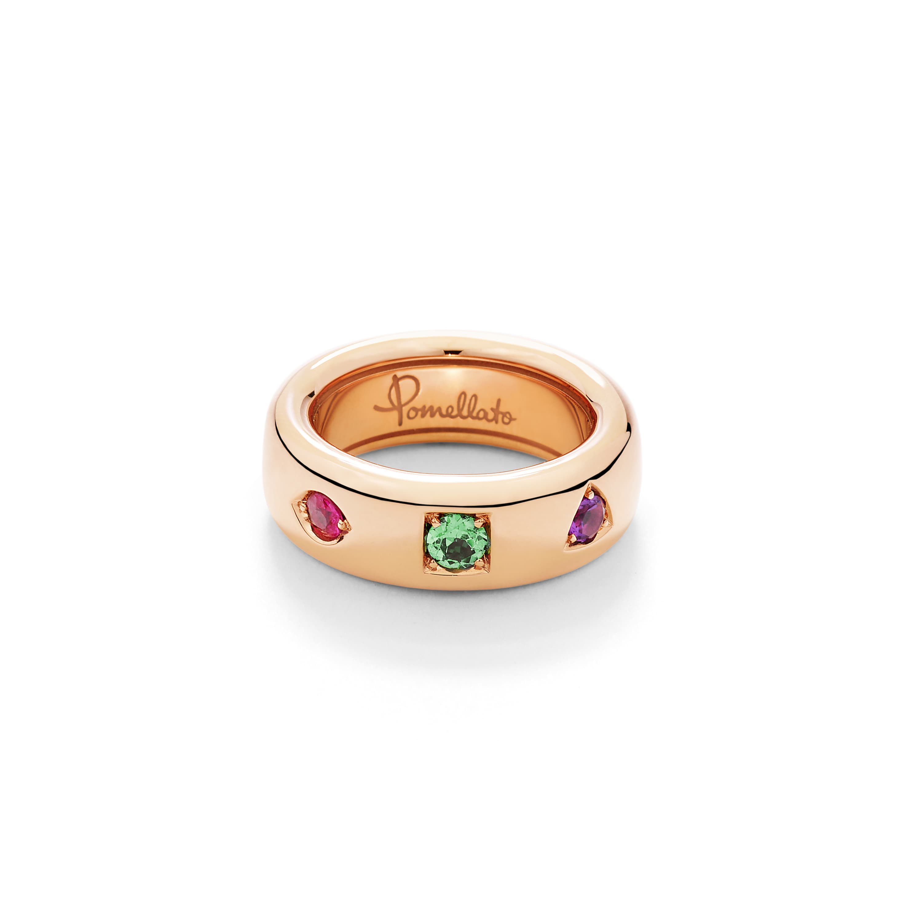 Ring, Iconica Slim med fargestener