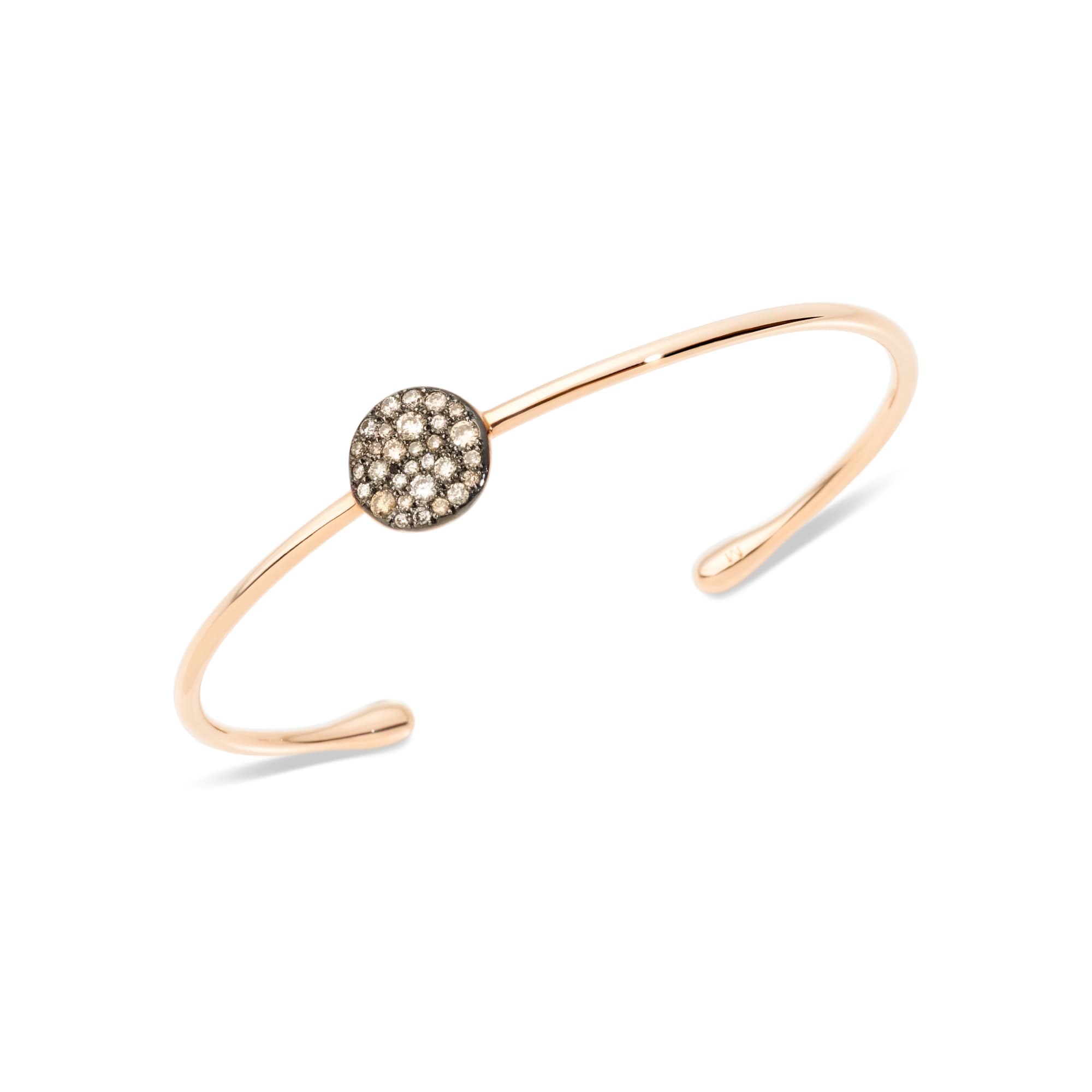 Armring, Sabbia brune diamanter 0,40 ct