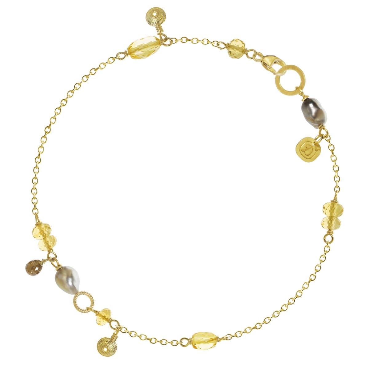 Armbånd, Piccolo Golden Desert gult gull