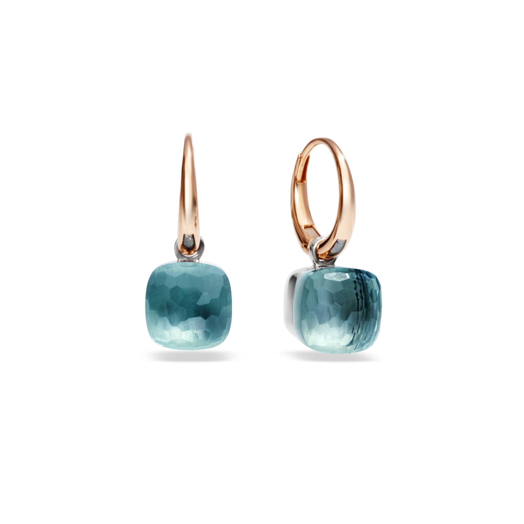 Øredobber, Nudo Petit Drop Sky Blue Topas