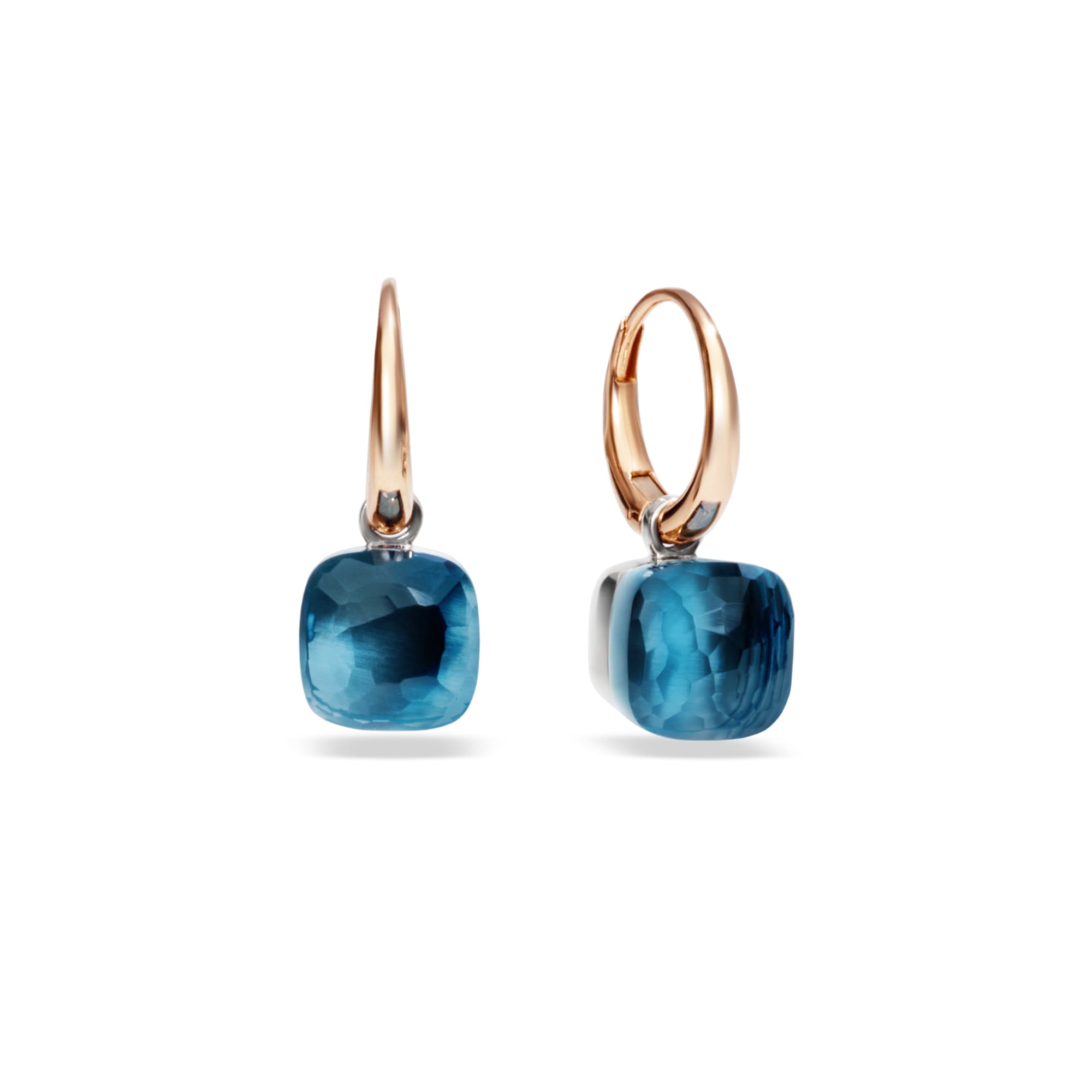 Øredobber, Nudo Petit Drop London Blue Topas