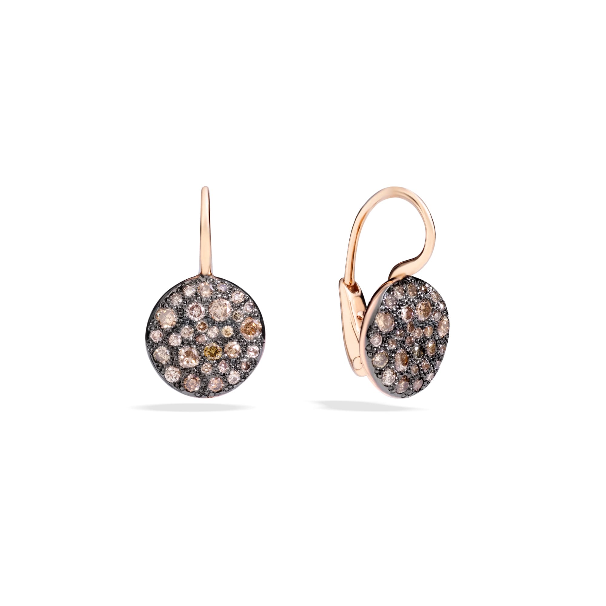 Øredobber, Sabbia Drop brune diamanter 0,80 ct