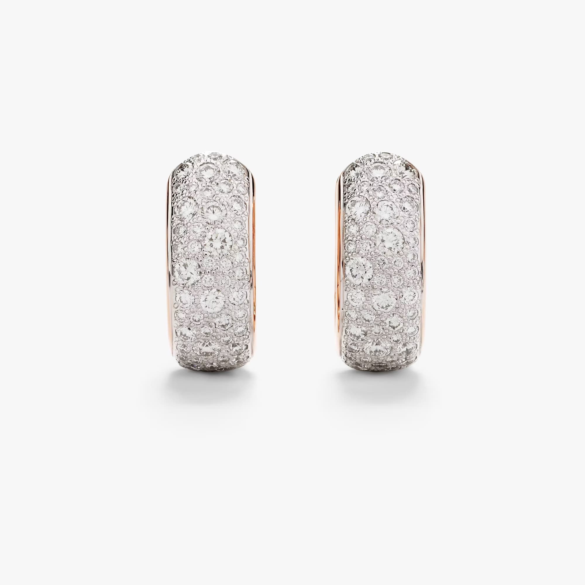 Øreringer, Iconica Bold Pavé diamanter 2,96 ct