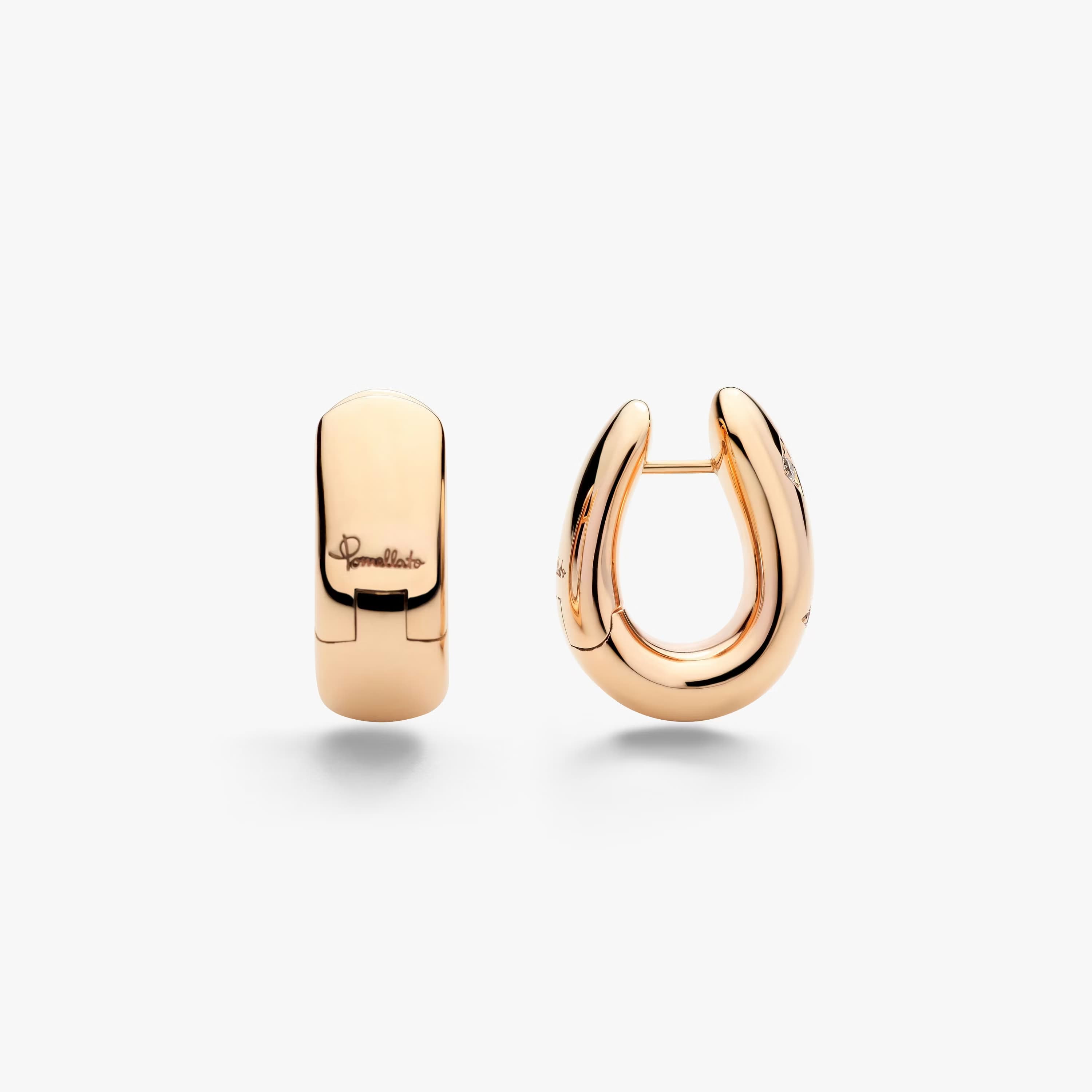 Øreringer, Iconica Fancy med diamanter 0,40 ct