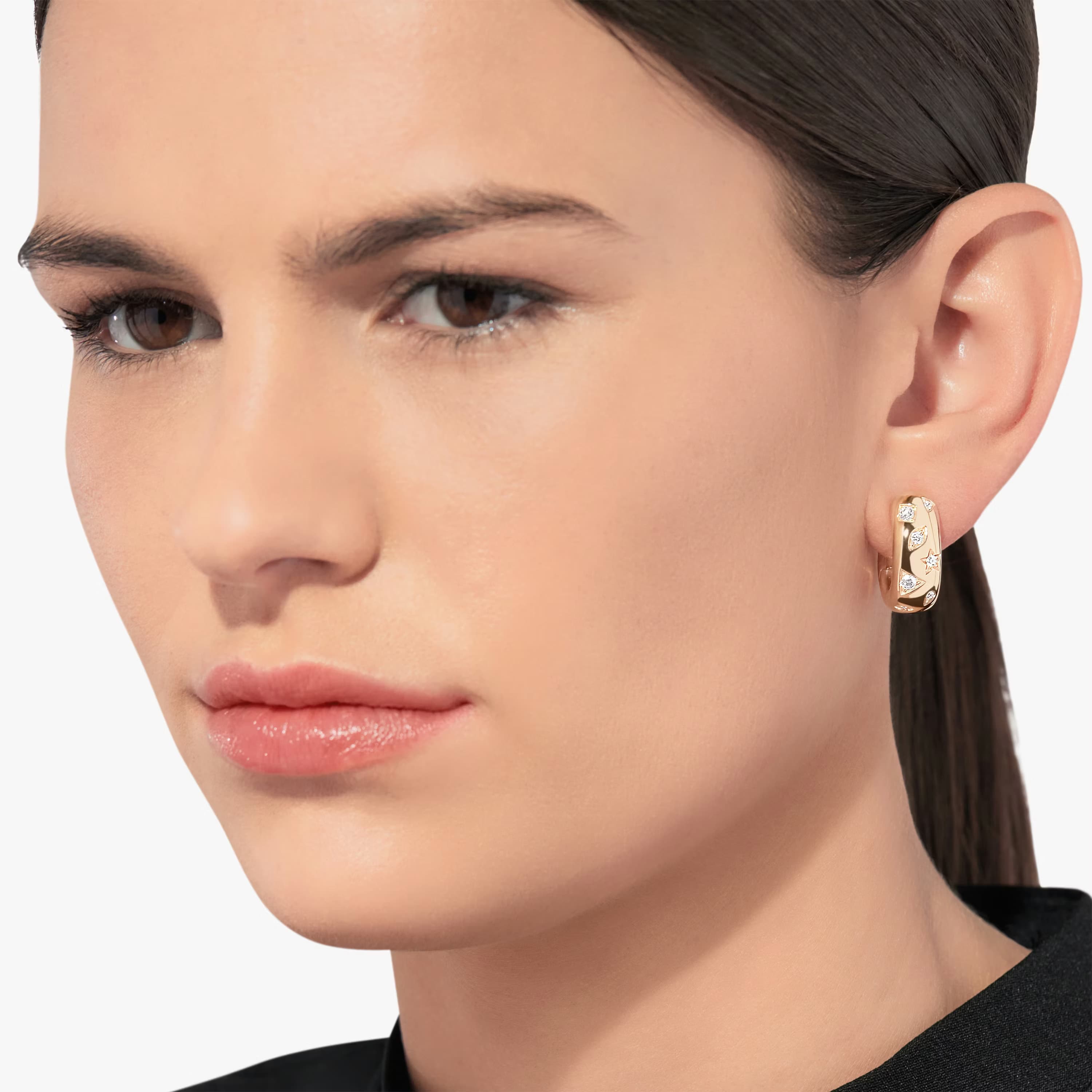 Øreringer, Iconica Fancy med diamanter 0,40 ct