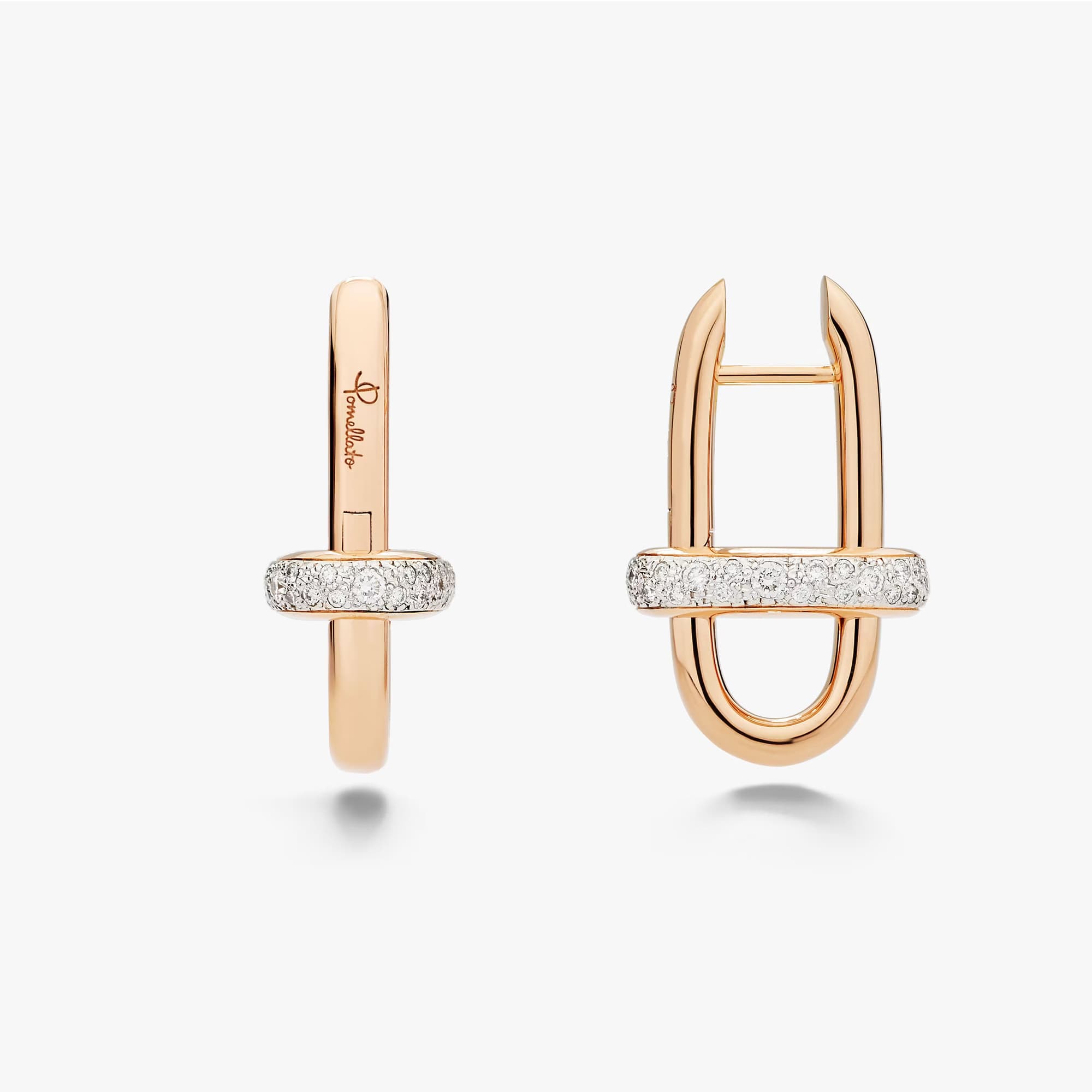 Øredobber, Iconica Links med diamanter 0,56 ct
