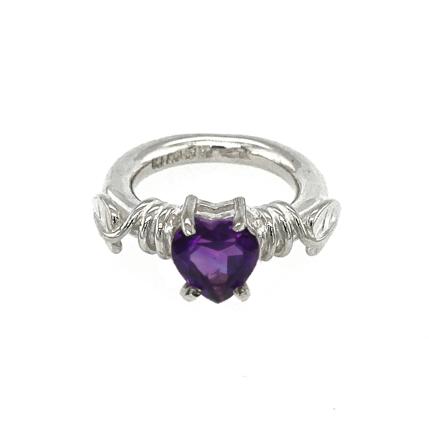 Ring, Bladring Ametyst