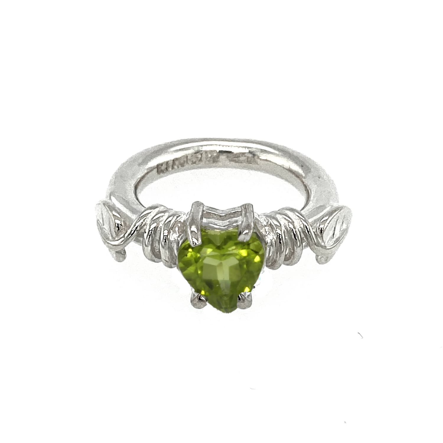 Ring, Bladring Peridot