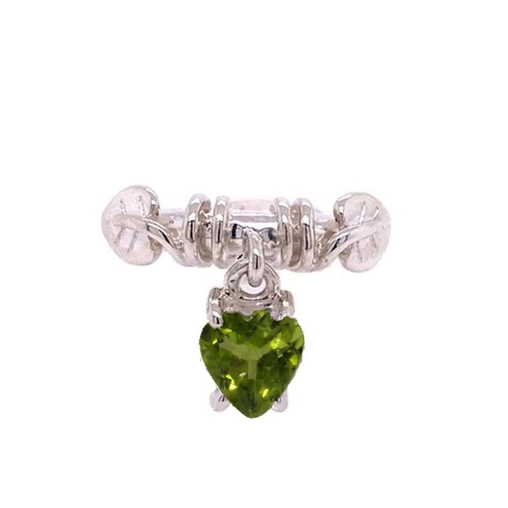 Ring, Bladring Peridot hengende
